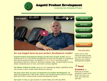 Tablet Screenshot of angotti.com